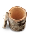 Urne boomstam - Berken hout - 4L